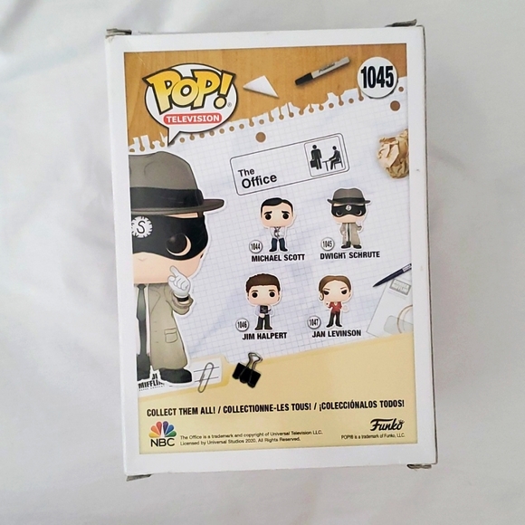 : Dwight Schrute as Scranton Strangler Funko Pop! Vinyl figure # 1045 the office - Picture 3 of 9